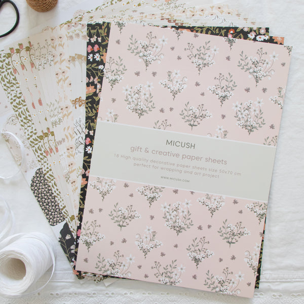 מארז ניירות עטיפה