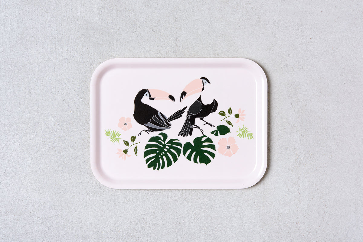 מגש עץ - Toucan Bird