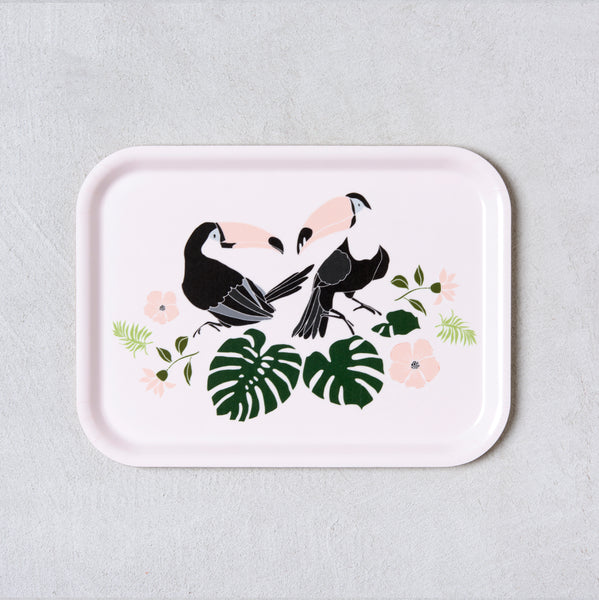 מגש עץ - Toucan Bird