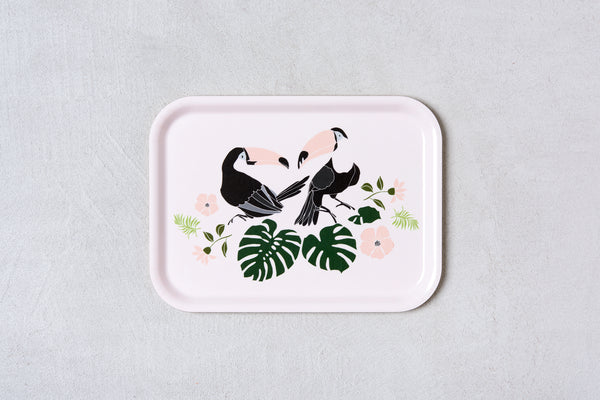 מגש עץ - Toucan Bird