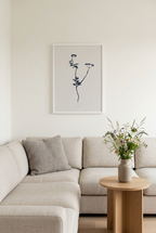 הדפס - Botanical silhouette - Torilis japonica