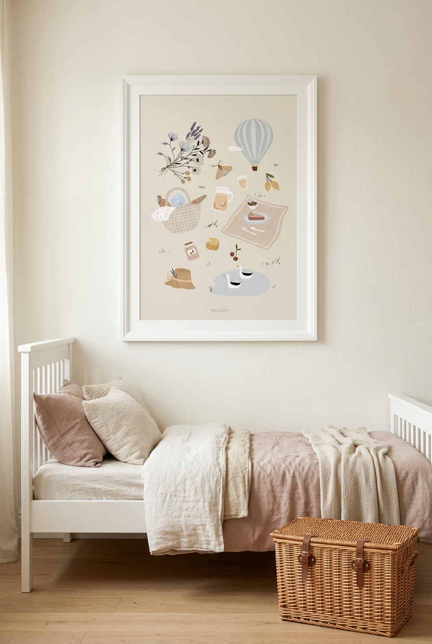 הדפס - Country Life - Kids #4