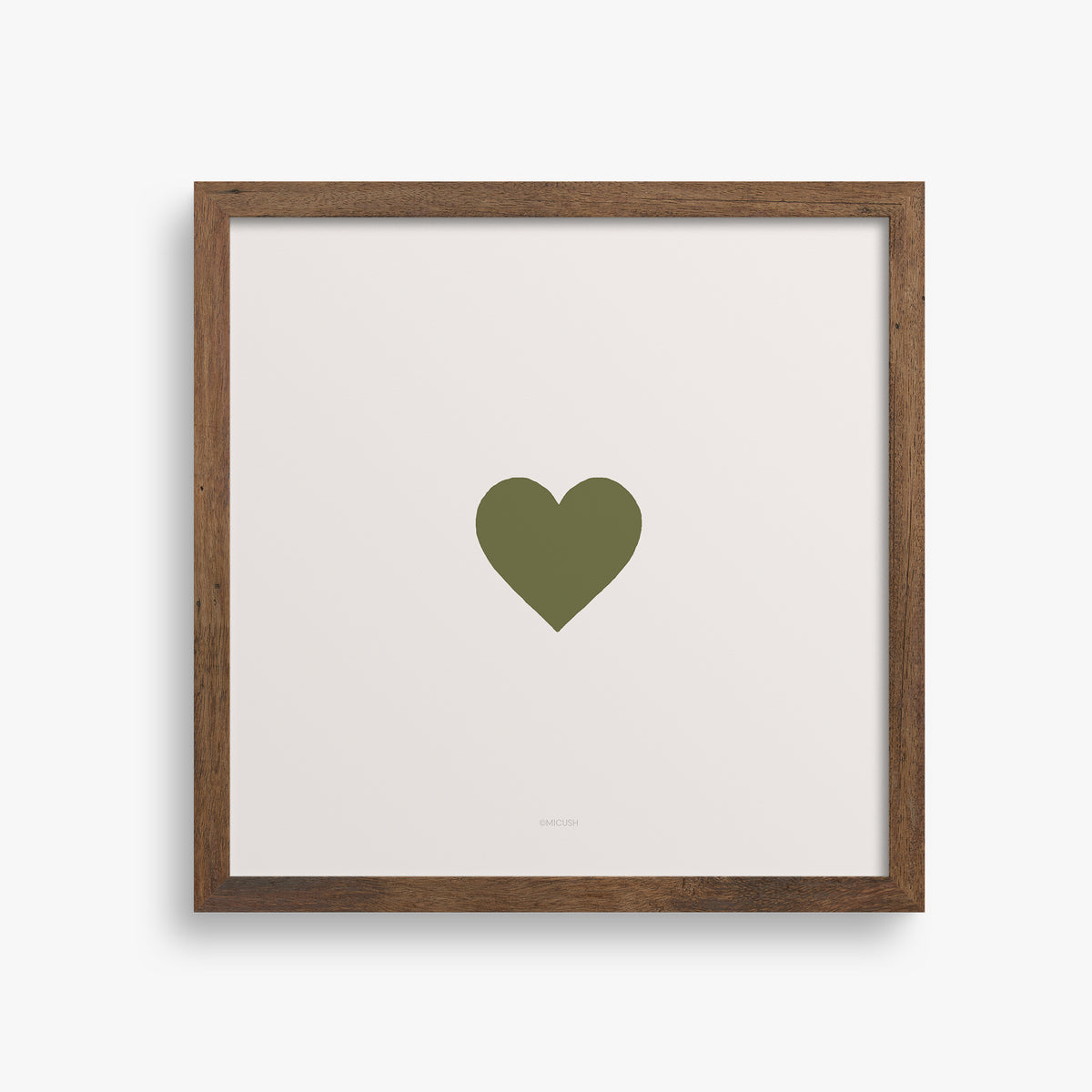 הדפס - Green Heart