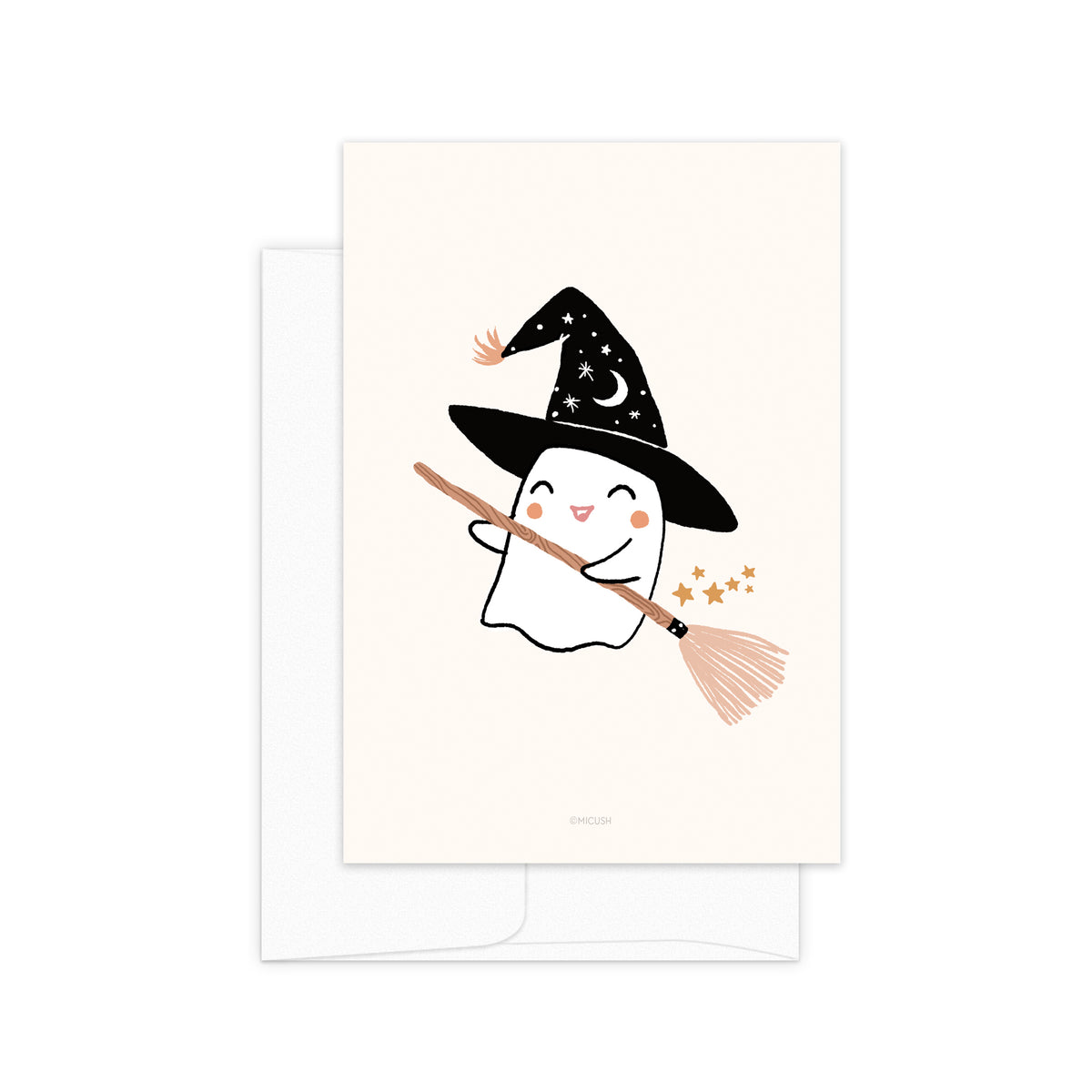 גלויה - Halloween Ghost