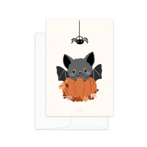 גלויה - Halloween Bat