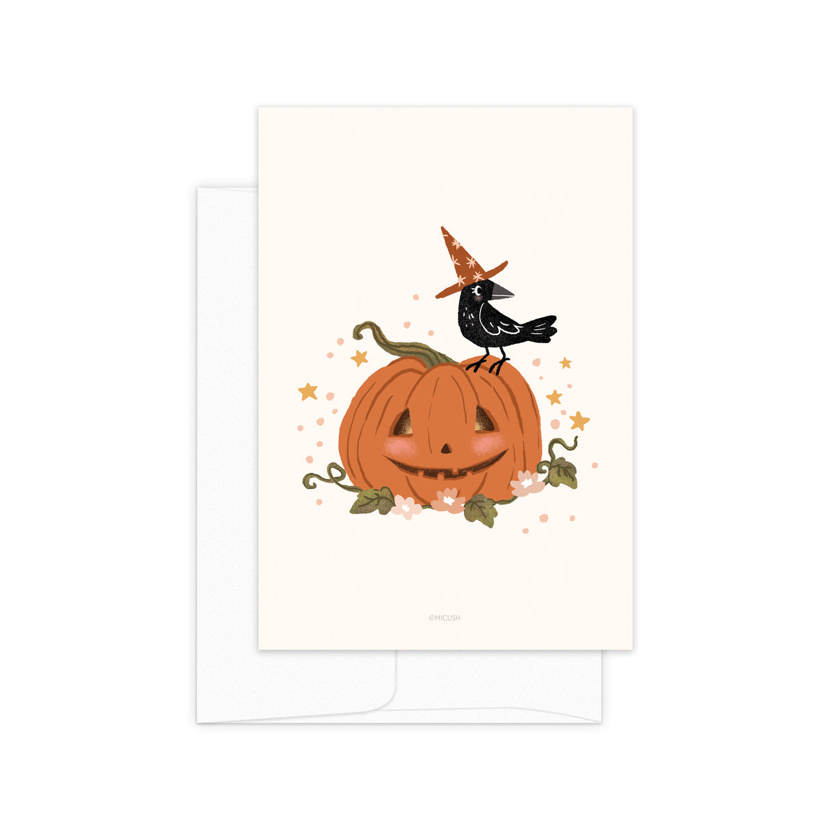 גלויה - Halloween Pumpkin
