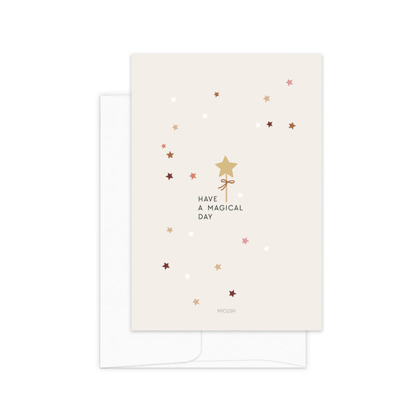 גלויה - Magic wand