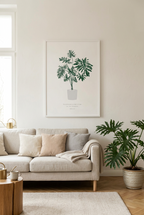 הדפס - Philodendron bipinnatifidum