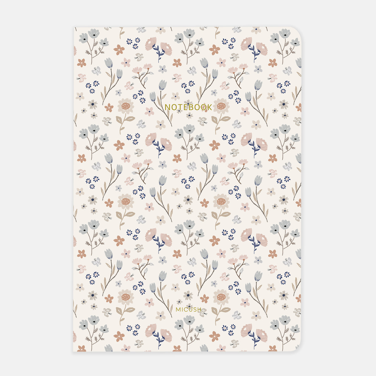 מחברת תפורה - Spring Small Flowers