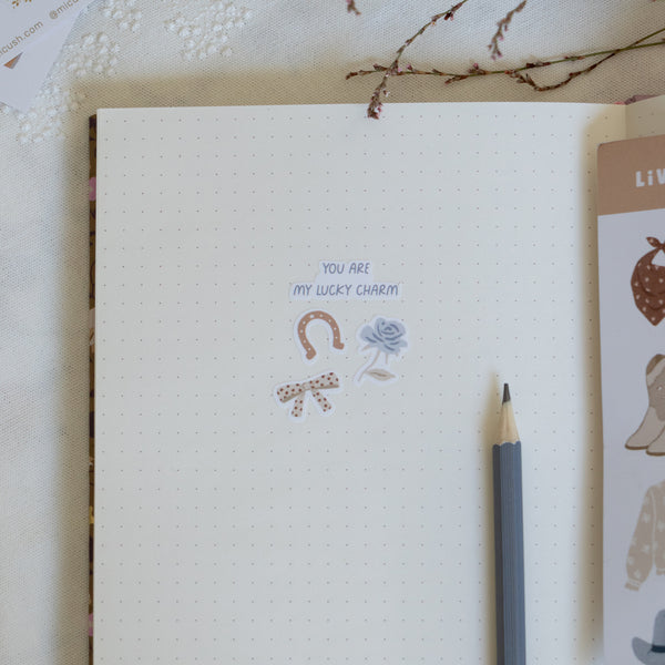 דף מדבקות - מערב פרוע ילדה