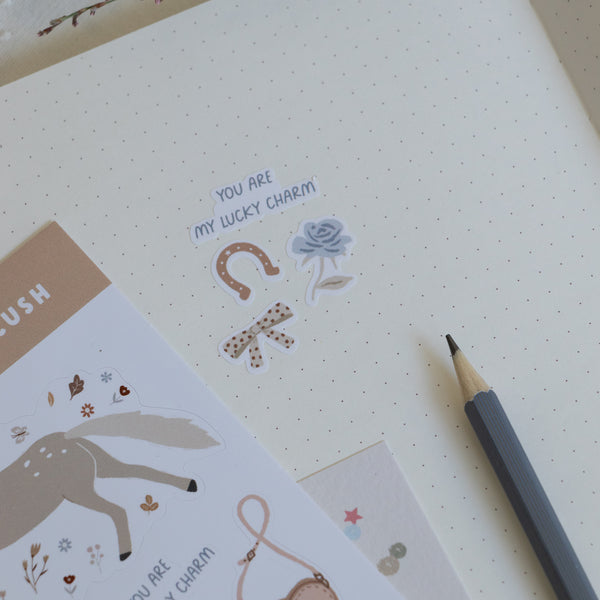 דף מדבקות - מערב פרוע ילדה