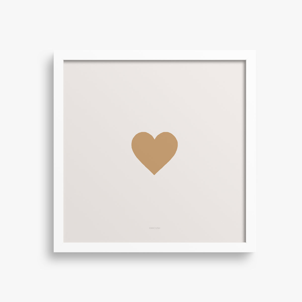 הדפס - Yellow Heart