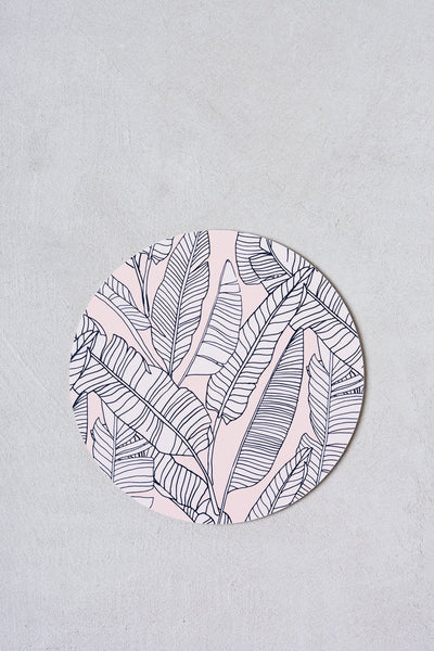 תחתית להגשה - Bird of Paradise Leaves