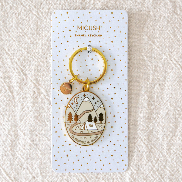 מחזיק מפתחות - The Mountains Are Calling