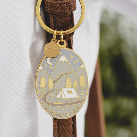 מחזיק מפתחות - The Mountains Are Calling