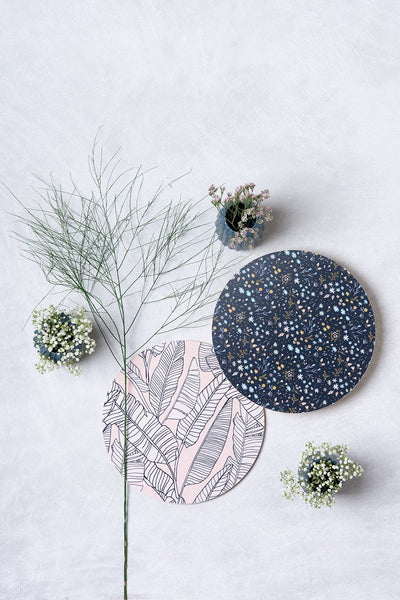 תחתית להגשה - Bird of Paradise Leaves