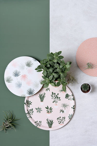 תחתית להגשה - Palm Leaves