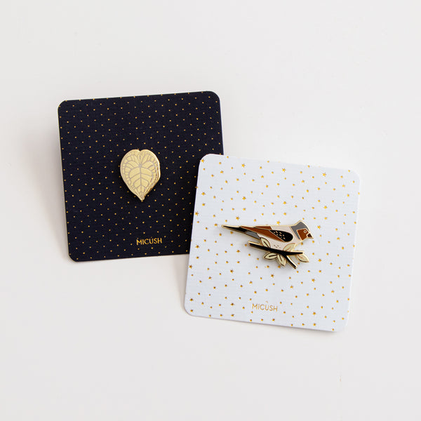 סיכת דש - ציפור