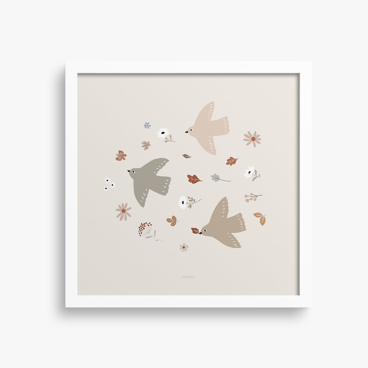 הדפס - Birds Autumn Migration