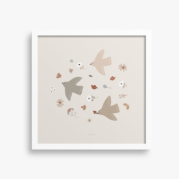 הדפס - Birds Autumn Migration