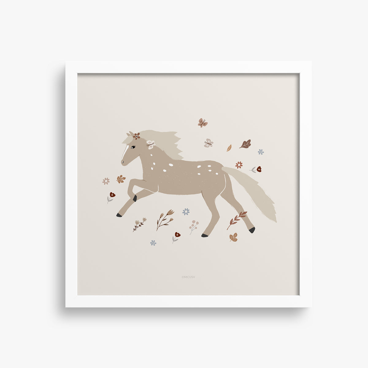 הדפס - Galloping Pony