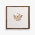 הדפס - Basket with treasures