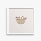 הדפס - Basket with treasures