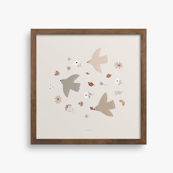 הדפס - Birds Autumn Migration