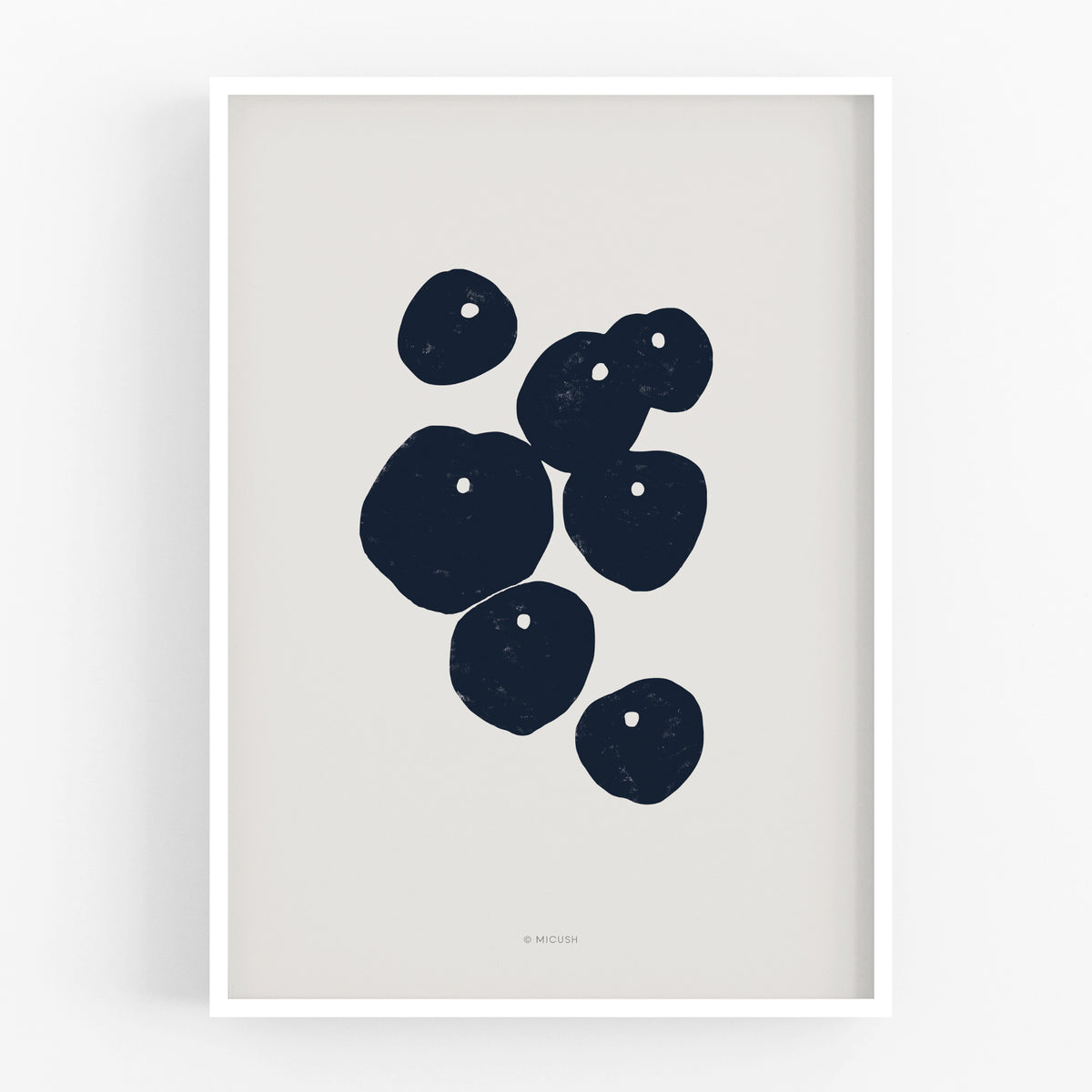 הדפס - Botanical silhouette - Pilea