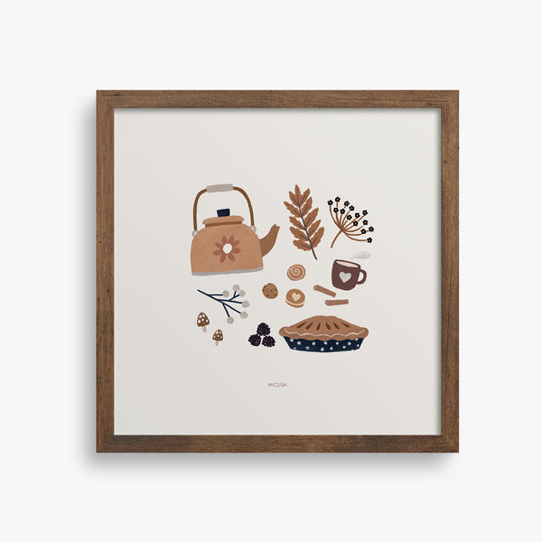 הדפס - Cottagecore - Pie