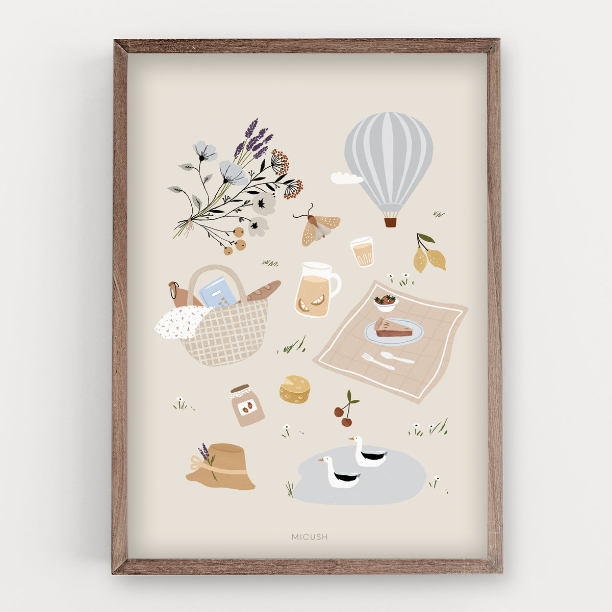 הדפס - Country Life - Kids #4
