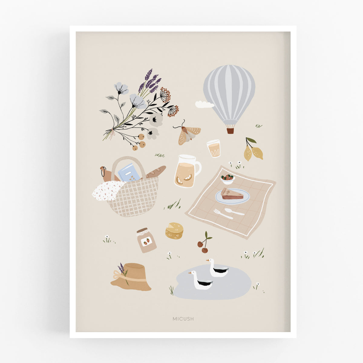 הדפס - Country Life - Kids #4