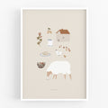 הדפס - Country Life - Kids #3