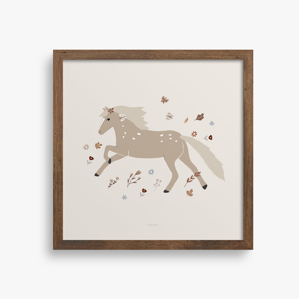 הדפס - Galloping Pony