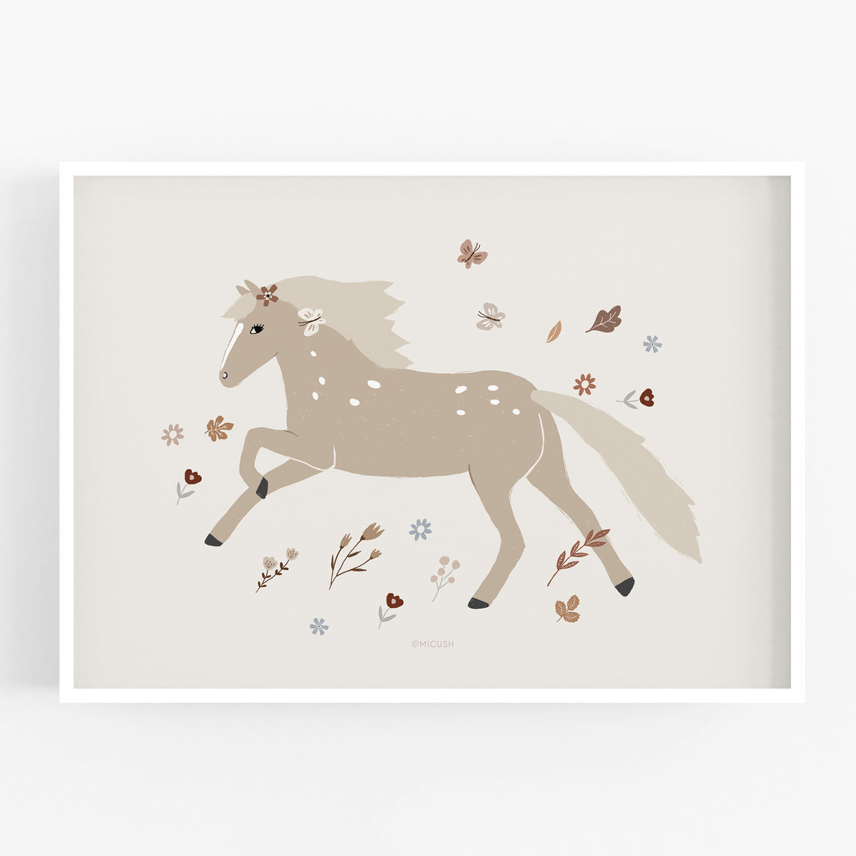 הדפס - Galloping Pony
