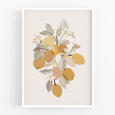 הדפס - Harvest - Lemons