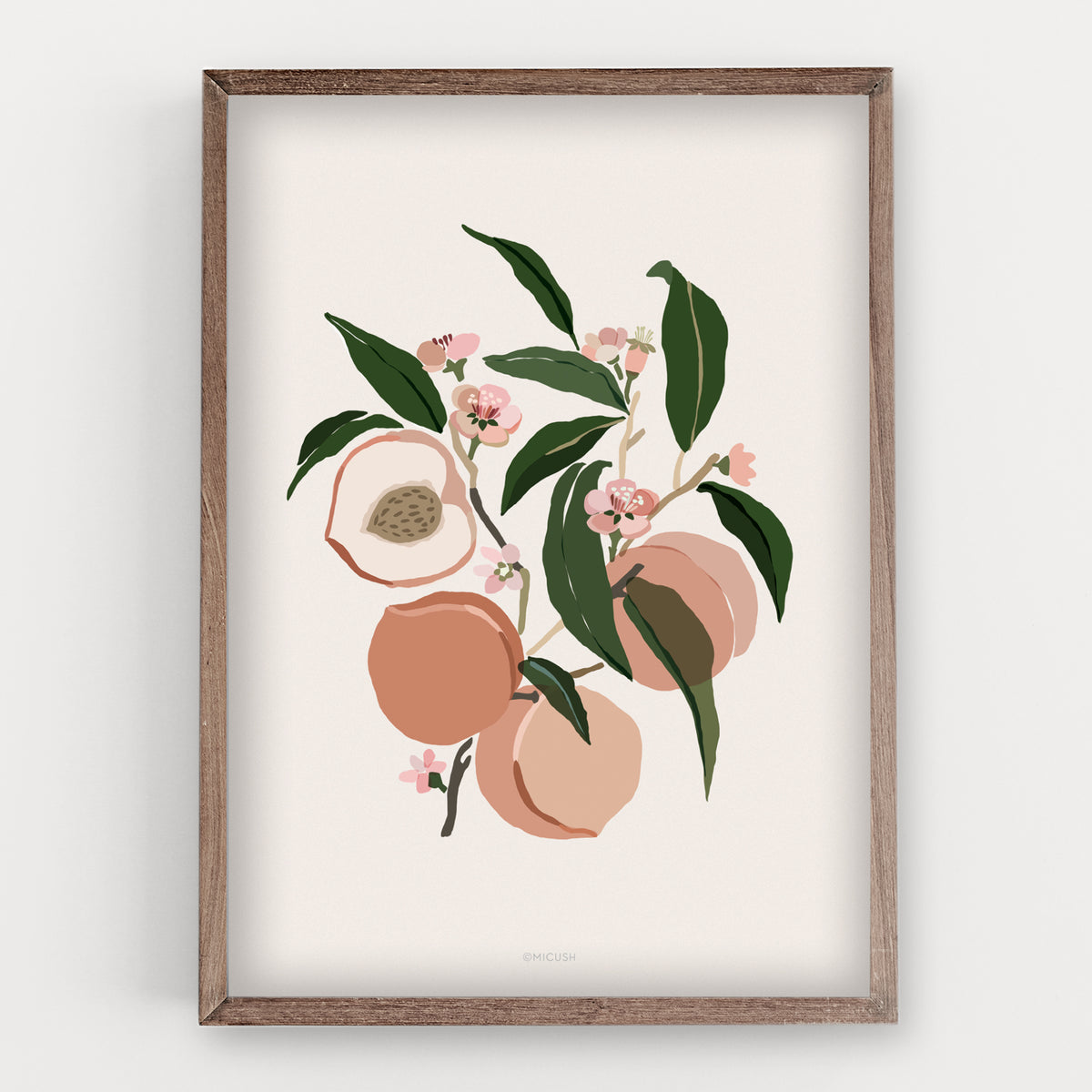 הדפס - Harvest - Peaches