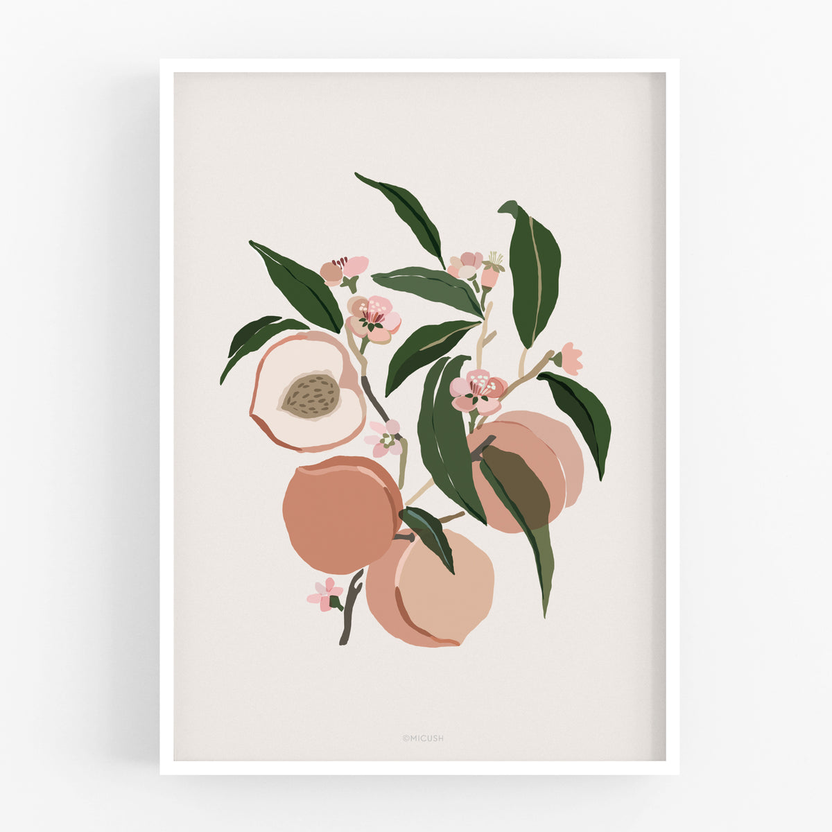 הדפס - Harvest - Peaches
