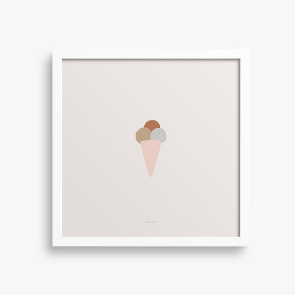 הדפס - Ice cream