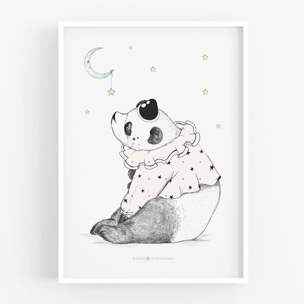 הדפס - Panda B&W