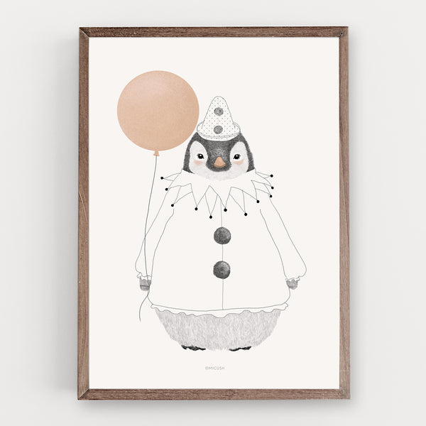 הדפס - Penguin Balloon