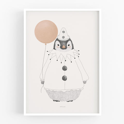 הדפס - Penguin Balloon