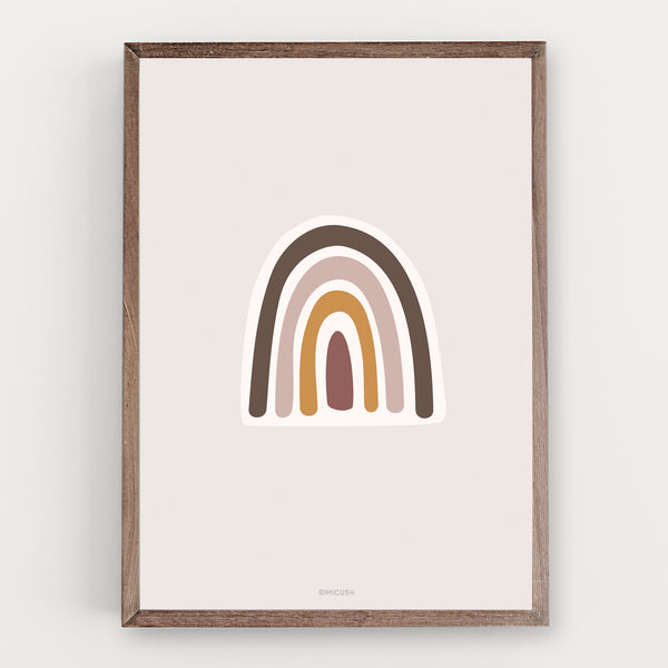 הדפס - Terracotta Rainbow