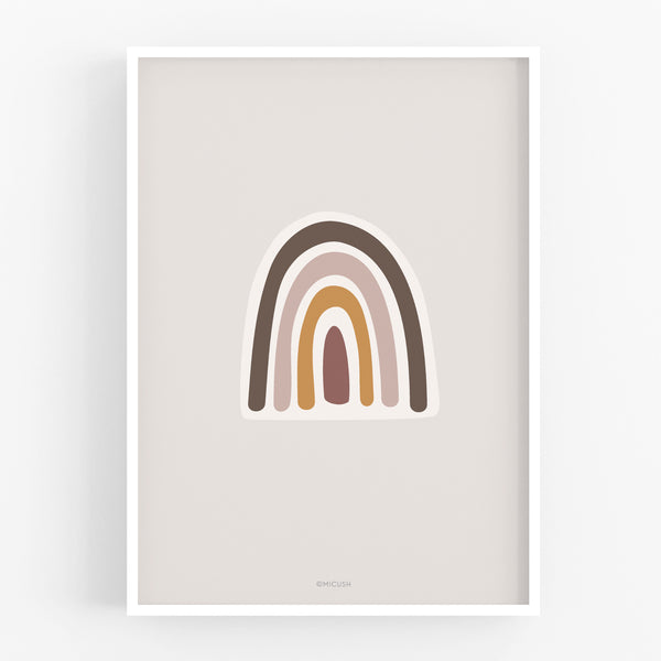 הדפס - Terracotta Rainbow