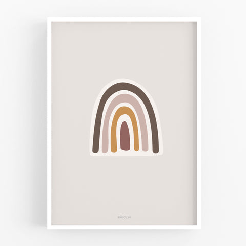 הדפס - Terracotta Rainbow