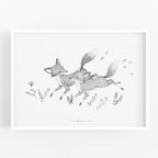 הדפס - Foxes