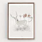 הדפס - Spring Deer