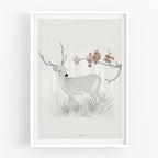 הדפס - Spring Deer
