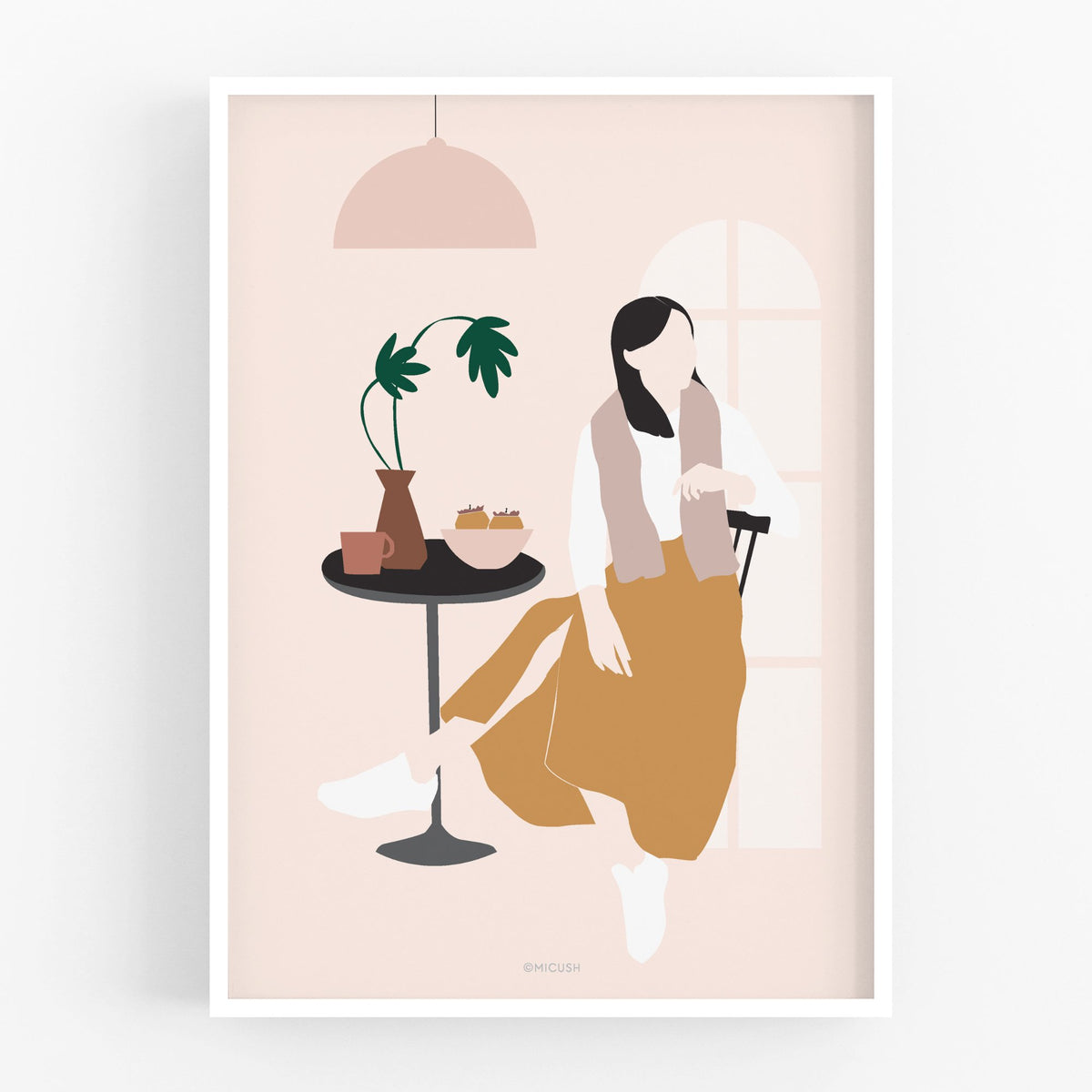 הדפס - Modern Women - At The Cafe