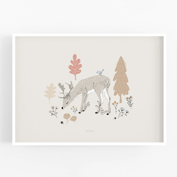 הדפס - Autumn Deer